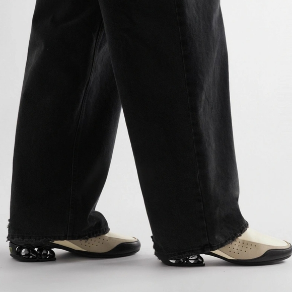 🔴NEW! RAF SIMONS Cycloid 4 Nylon Leather Color-Block - Picture 3 of 6